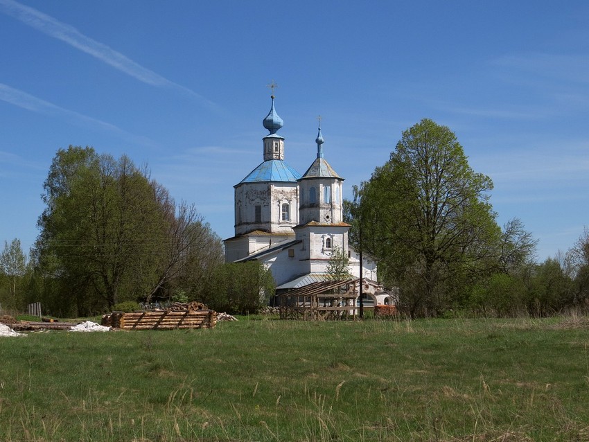 Церковь Николая Чудотворца, Метлино (Торопецкий район, Тверская область). фасады