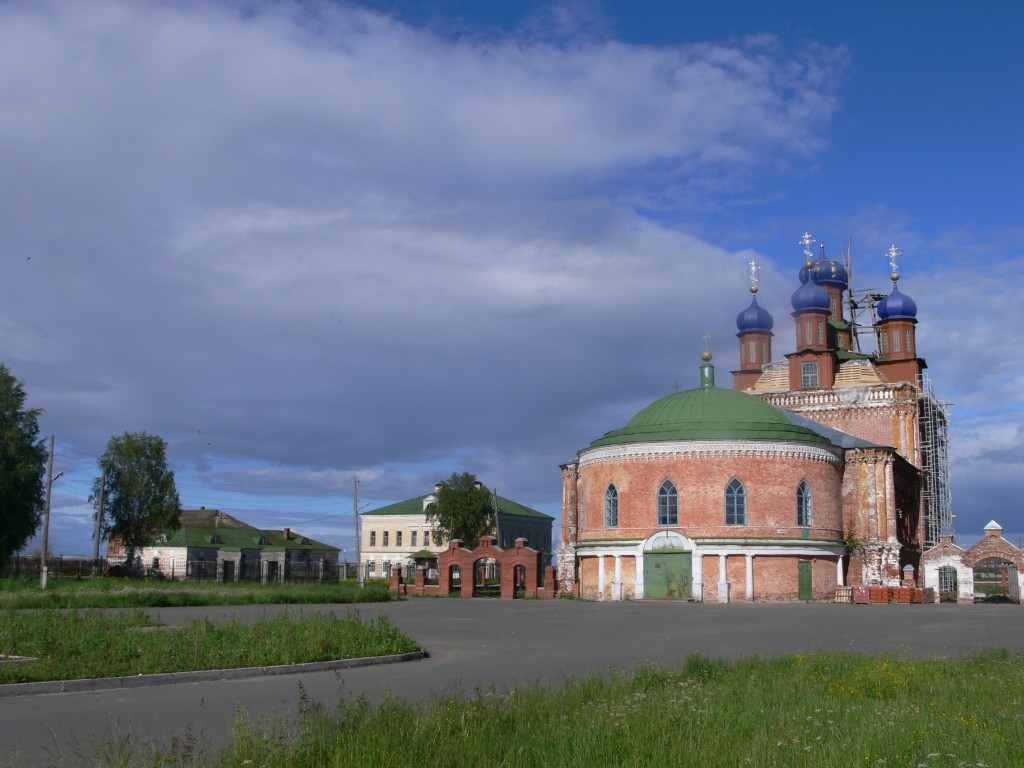 Спасо-Преображенский женский монастырь, Усолье (Усольский район, Пермский край). фасады