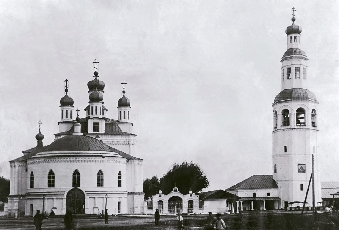 Спасо-Преображенский женский монастырь, Усолье (Усольский район, Пермский край). архивная фотография, Фотоснимок с сайта: Pastvu.com/219522