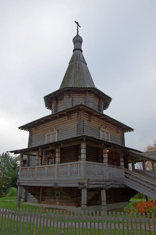 Большое Тойнокурье. Церковь Георгия Победоносца. фасады, вид с северо-запада