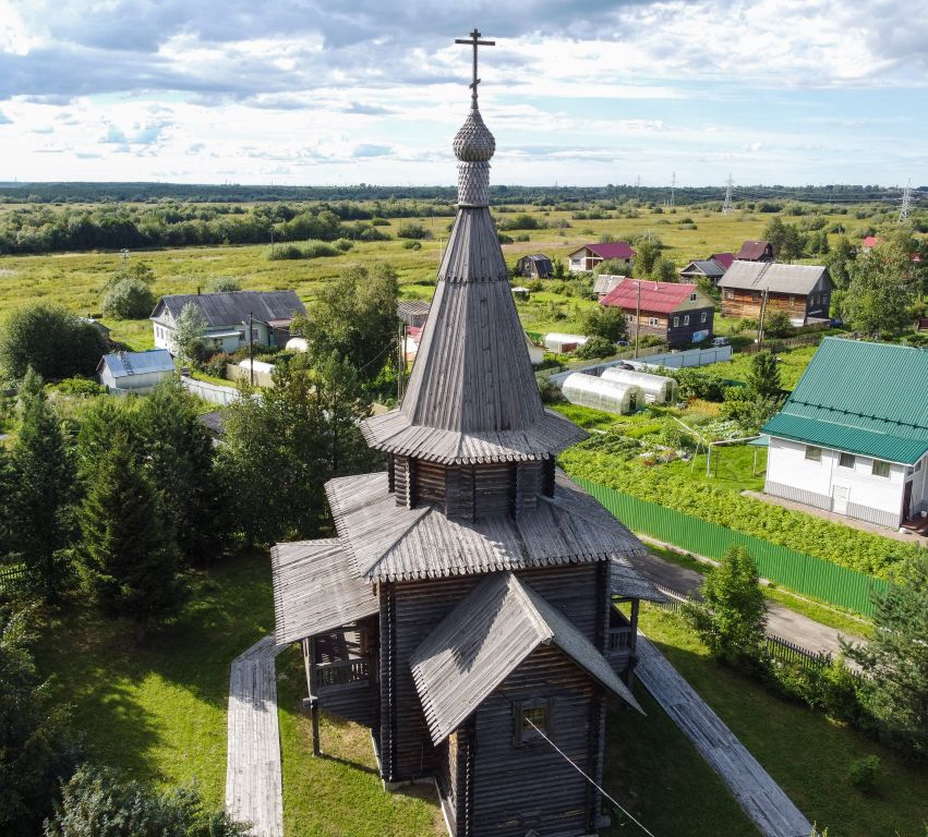 Церковь Георгия Победоносца, Большое Тойнокурье (Приморский район, Архангельская область). фасады