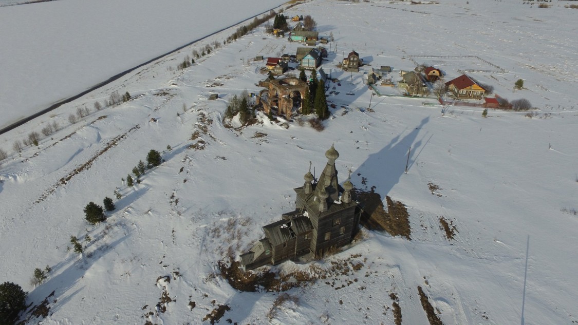 Погост (Ракула). Храмовый комплекс Ракульского погоста. фасады