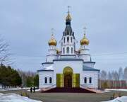 Кафедральный собор Рождества Иоанна Предтечи, Вид с СЗ<br>, Юрга, Юргинский район, Кемеровская область