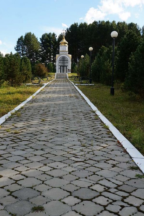 Часовня Андрея Первозванного, Мундыбаш (Таштагольский район, Кемеровская область). фасады