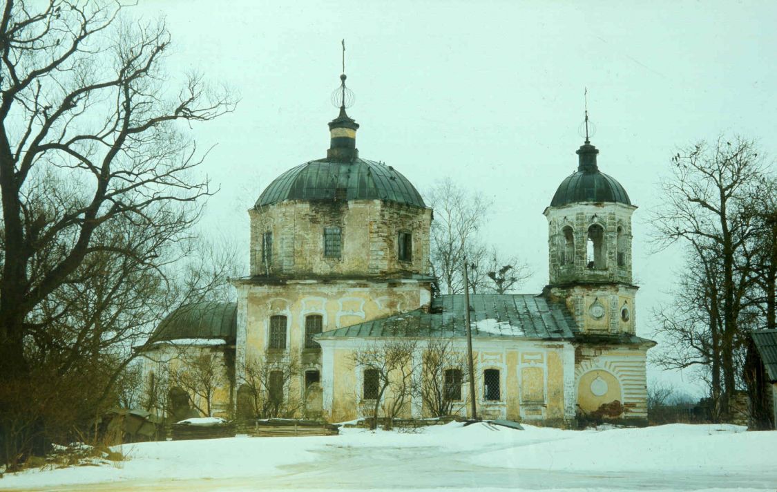 Семёновское. Церковь Симеона Столпника. фасады, 1992