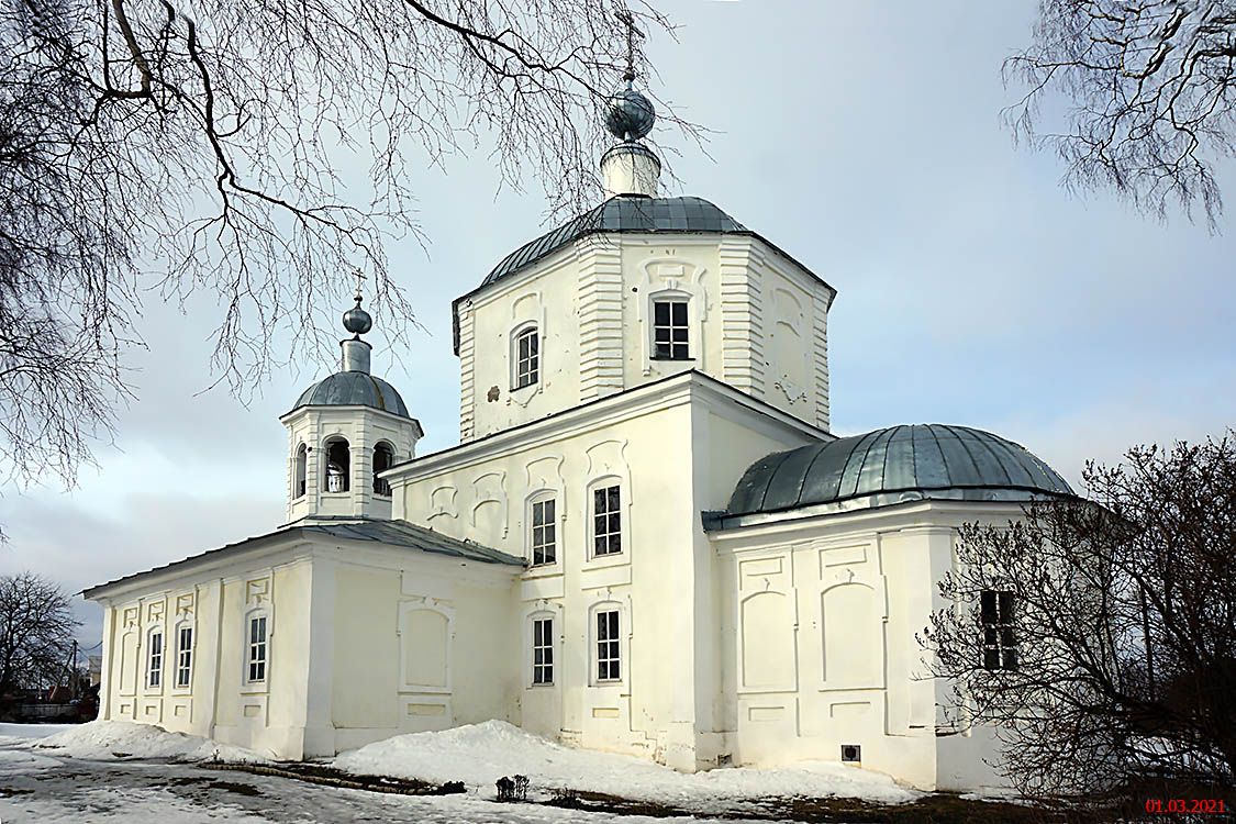 Церковь Симеона Столпника, Семёновское (Торжокский район и г. Торжок, Тверская область). фасады