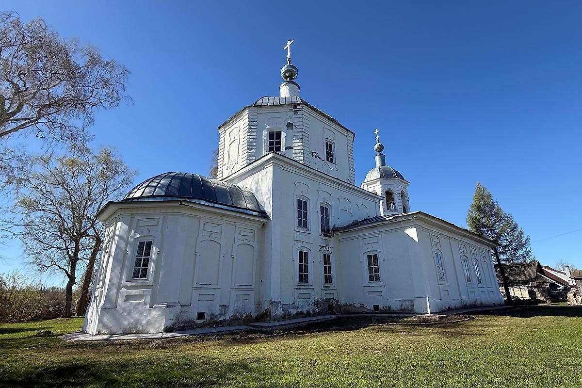 фасады. Церковь Симеона Столпника, Семёновское (Торжокский район и г. Торжок, Тверская область)