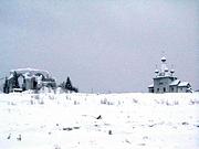 Храмовый комплекс Ракульского погоста, вид с севера, Погост (Ракула), Холмогорский район, Архангельская область