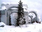 Церковь Покрова Пресвятой Богородицы (каменная), вид с северо-востока<br>, Погост (Ракула), Холмогорский район, Архангельская область