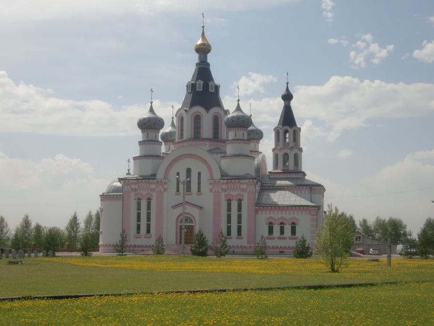 Кафедральный собор Рождества Иоанна Предтечи, Юрга (Юргинский район, Кемеровская область). фасады, г.Юрга