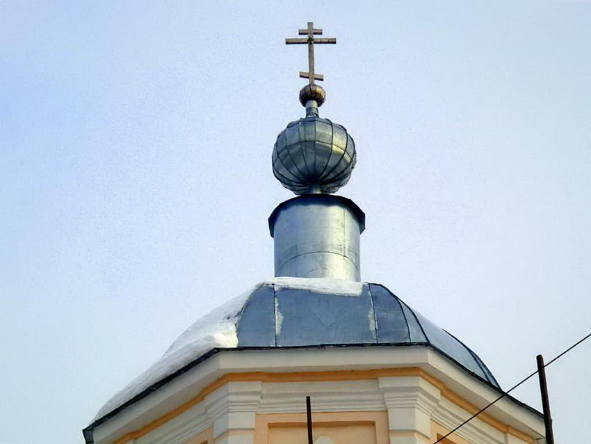Семёновское. Церковь Симеона Столпника. архитектурные детали, Главный купол церкви