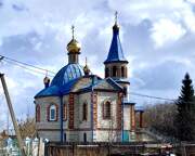 Церковь иконы Божией Матери "Одигитрия", Вид с ЮВ<br>, Демьяновка, Ленинск-Кузнецкий район и г. Ленинск-Кузнецкий, Кемеровская область