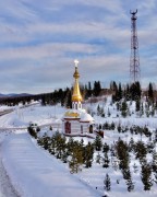 Часовня Григория Аверина, Вид с СЗ<br>, Чугунаш, Таштагольский район, Кемеровская область