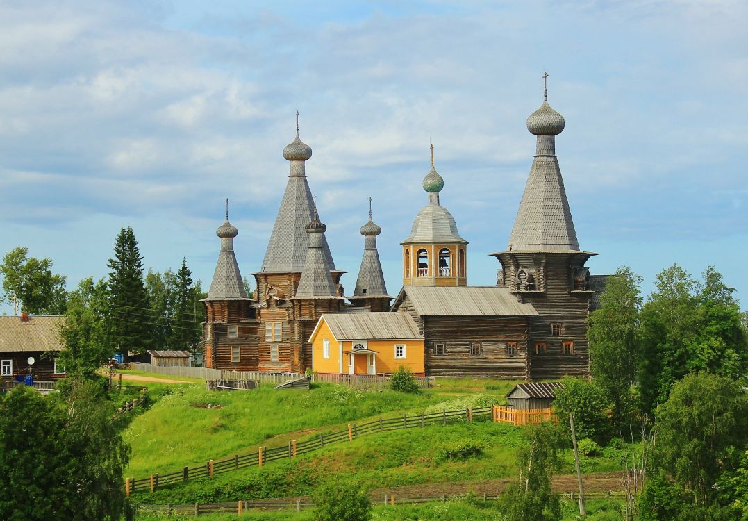 Храмовый комплекс Нёнокоцкого погоста, Нёнокса (Северодвинск, город, Архангельская область). фасады