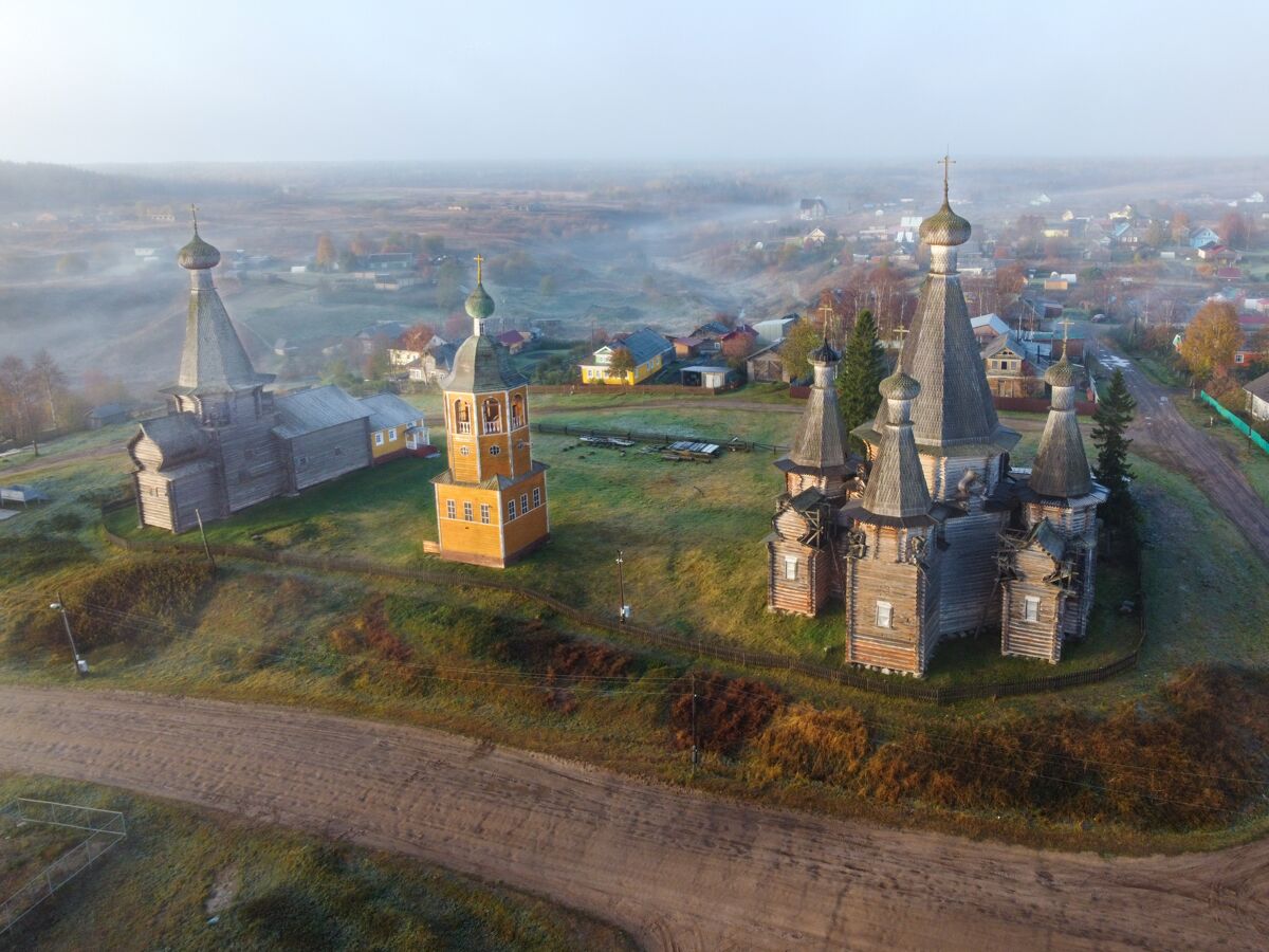 Храмовый комплекс Нёнокоцкого погоста, Нёнокса (Северодвинск, город, Архангельская область). фасады