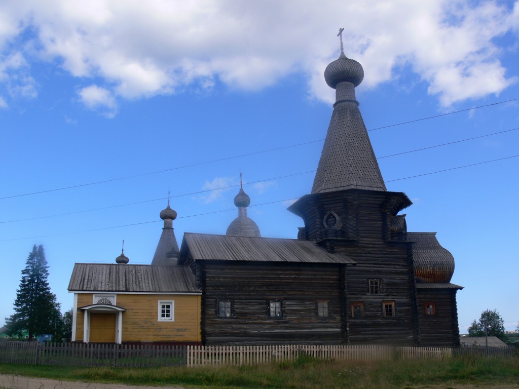 Нёнокса. Церковь Николая Чудотворца. фасады