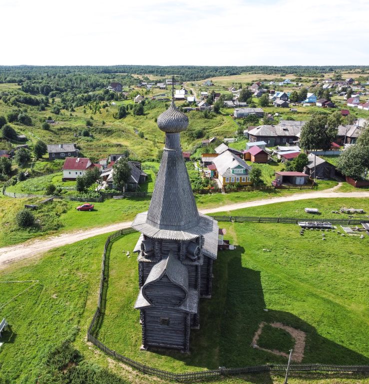 Церковь Николая Чудотворца, Нёнокса (Северодвинск, город, Архангельская область). фасады