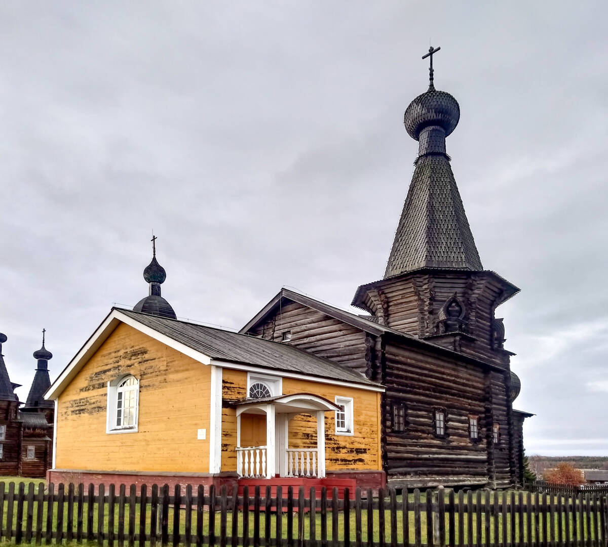 Церковь Николая Чудотворца, Нёнокса (Северодвинск, город, Архангельская область). фасады