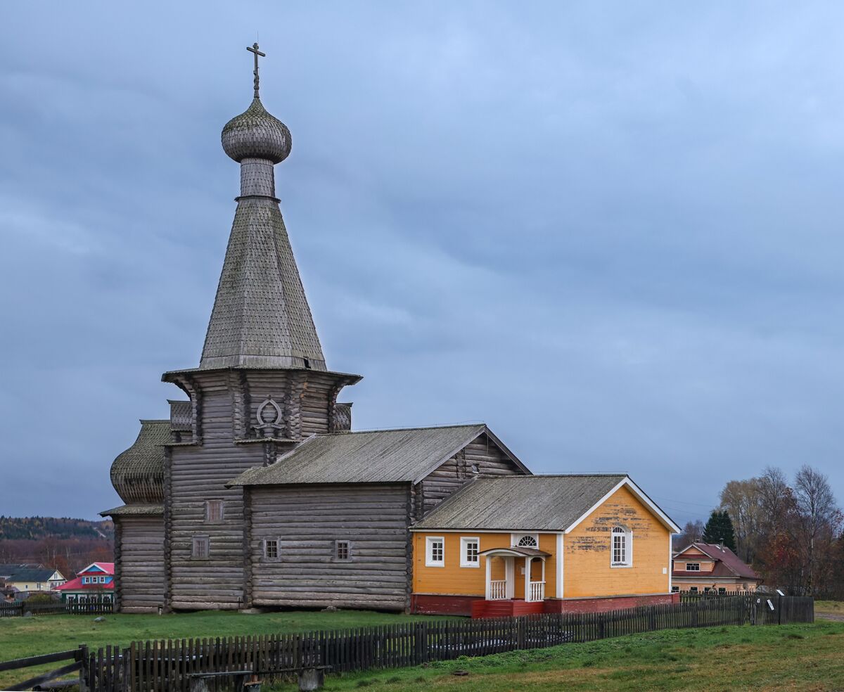 Церковь Николая Чудотворца, Нёнокса (Северодвинск, город, Архангельская область). фасады