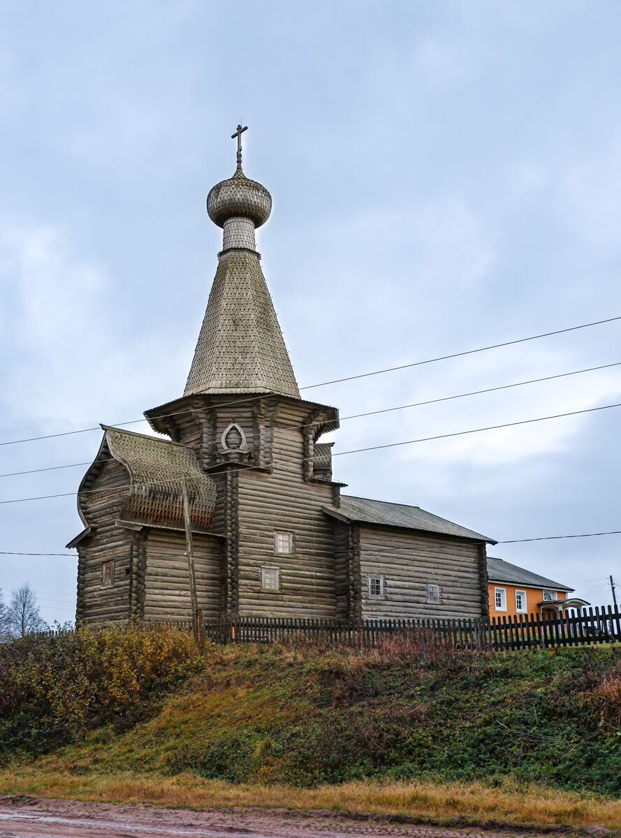 Церковь Николая Чудотворца, Нёнокса (Северодвинск, город, Архангельская область). фасады