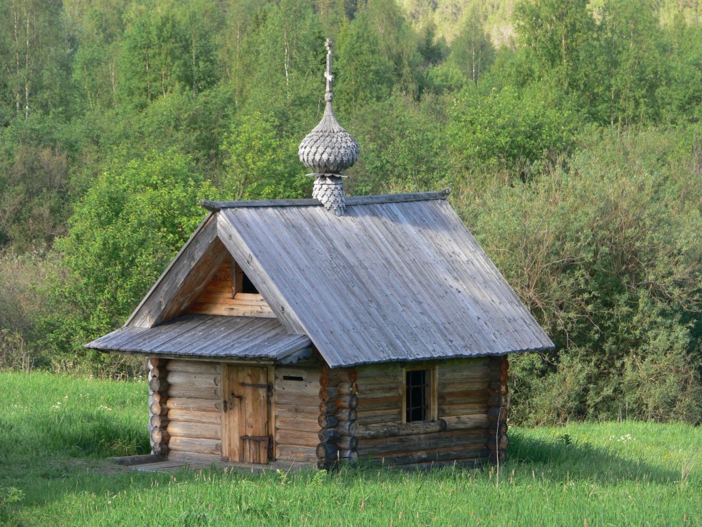 Куртяево, урочище. Часовня Алексия, человека Божия. фасады