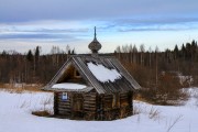 Часовня Алексия, человека Божия, , Куртяево, урочище, Северодвинск, город, Архангельская область