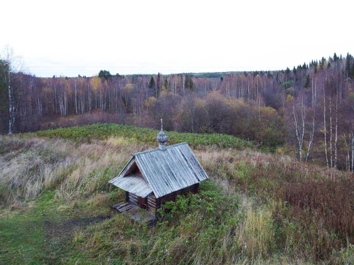 Часовня Алексия, человека Божия, Куртяево, урочище (Северодвинск, город, Архангельская область). фасады
