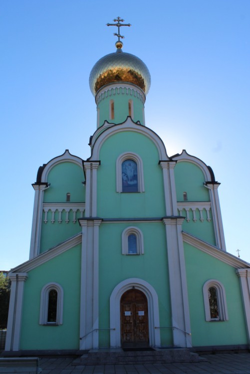 Новодвинск. Церковь Сошествия Святого Духа. дополнительная информация, Вид с запада