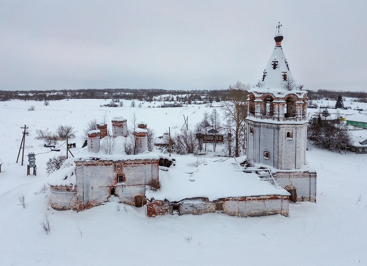фасады. Церковь Варвары великомученицы, Ухтострово (Шеинская) (Холмогорский район, Архангельская область)