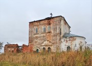 Церковь Василия Великого, Вид с юго-востока<br>, Погост (Быстрокурье), Холмогорский район, Архангельская область