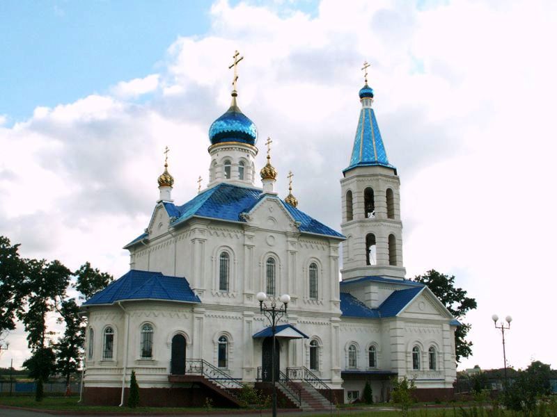 Городище. Церковь Космы и Дамиана. фасады