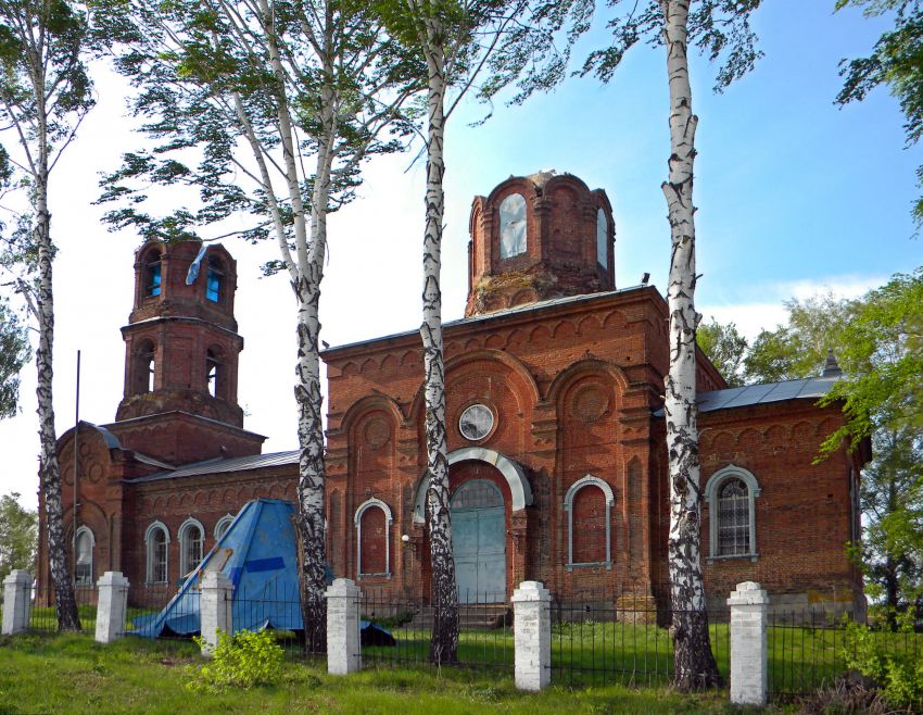 Церковь Димитрия Солунского, Дмитриевка (Старый Оскол, город, Белгородская область). общий вид в ландшафте