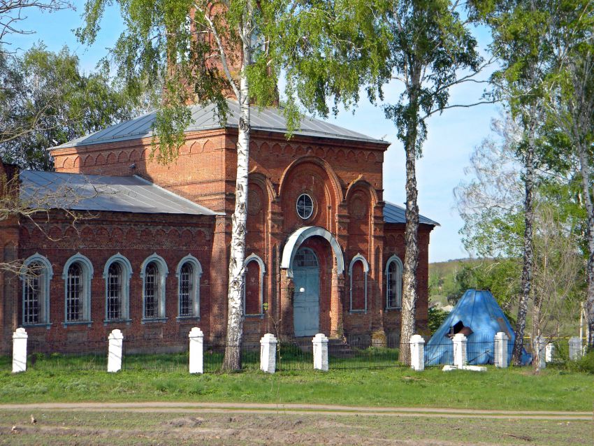 Дмитриевка. Церковь Димитрия Солунского. фасады