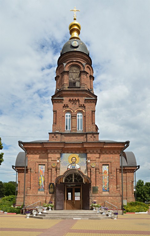 Старый Оскол. Кафедральный собор Александра Невского. фасады, Колокольня