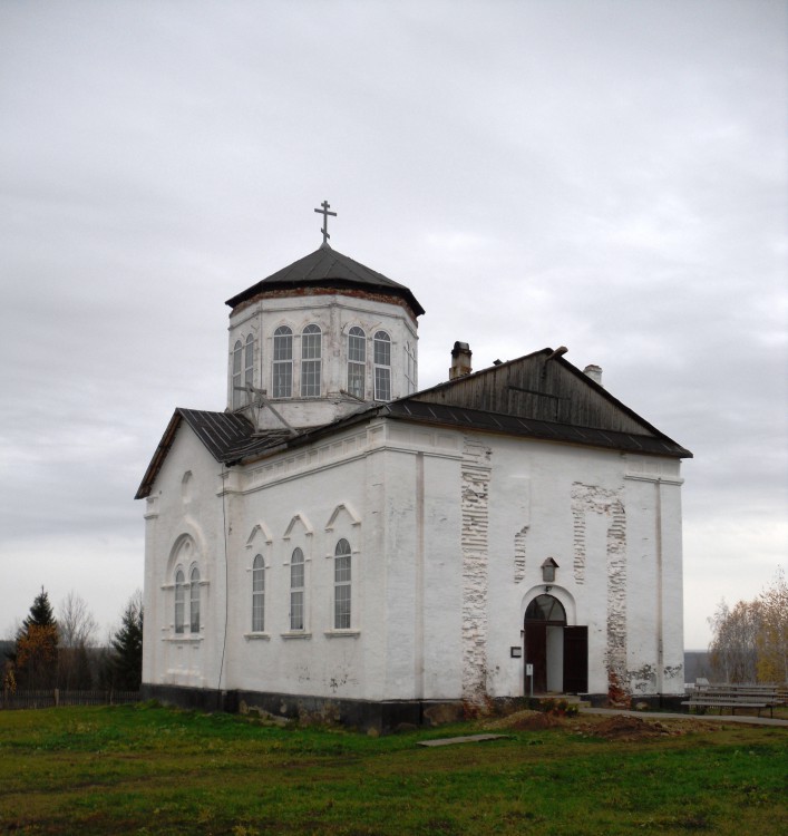 Церковь Успения Пресвятой Богородицы, Успенка (Чусовой, город, Пермский край). фасады