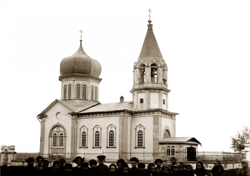 Успенка. Церковь Успения Пресвятой Богородицы. архивная фотография