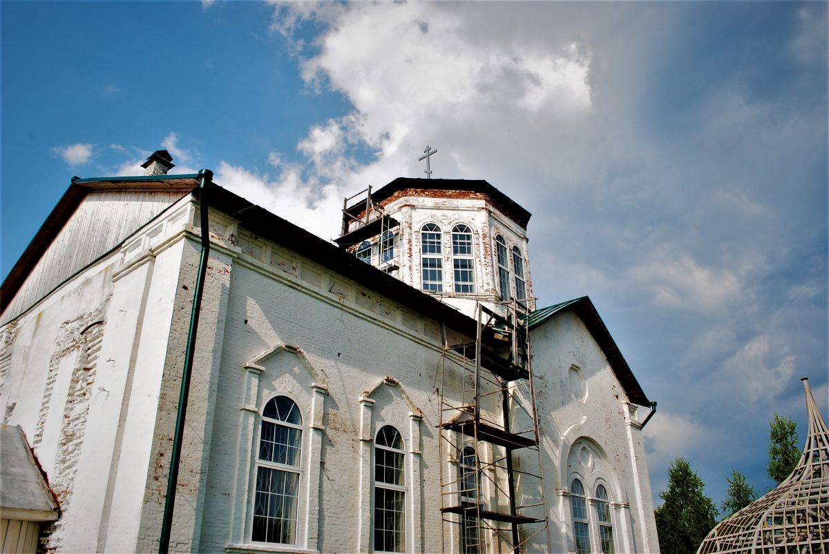 архитектурные детали. Церковь Успения Пресвятой Богородицы, Успенка (Чусовой, город, Пермский край)