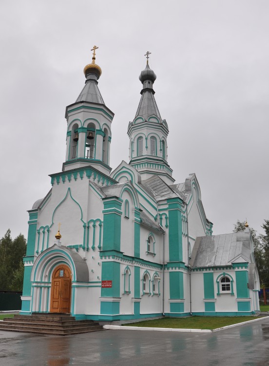 Всех Святых, в земле Российской просиявших на Северном кладбище, Пермь (Пермь, город, Пермский край). фасады