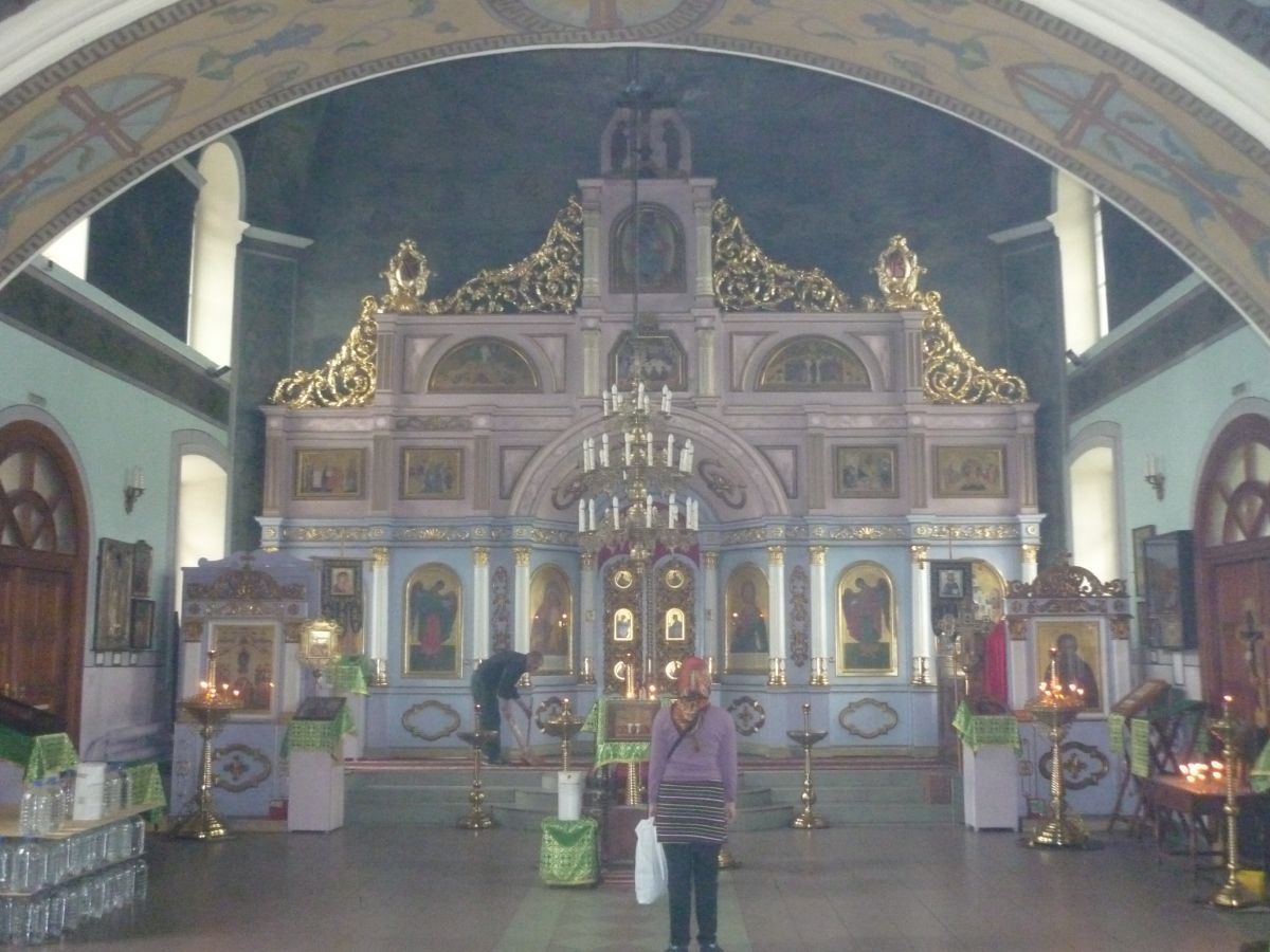 Церковь Воздвижения Креста Господня (скит Троицкого Стефанова мужского монастыря), Говырино (Нытвенский район, Пермский край). интерьер и убранство, Иконостас