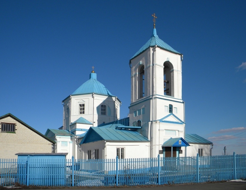 Церковь Димитрия Солунского, Хорошилово (Старый Оскол, город, Белгородская область). общий вид в ландшафте