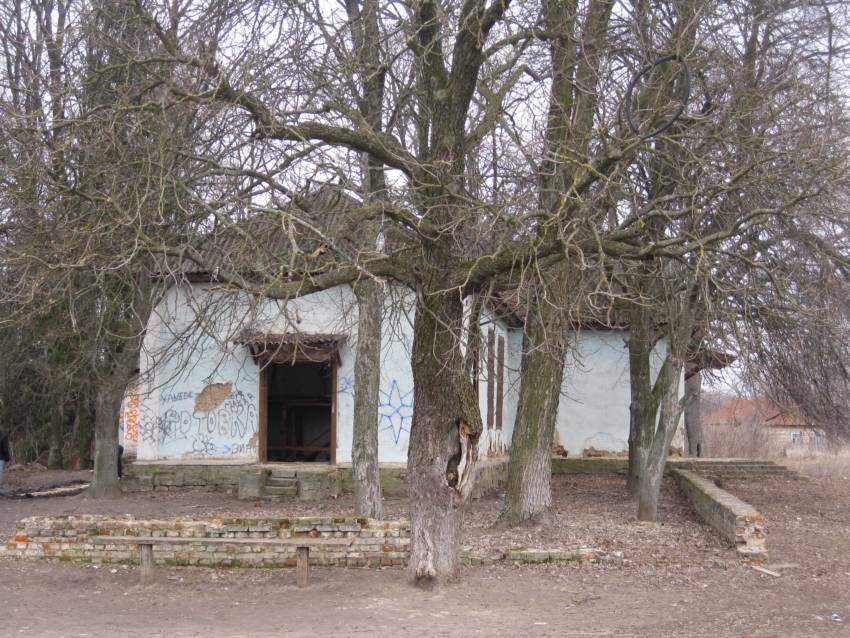 Церковь Симеона Столпника, Ротовка (Конотопский район, Украина, Сумская область). общий вид в ландшафте, Вид храма с юго-запада