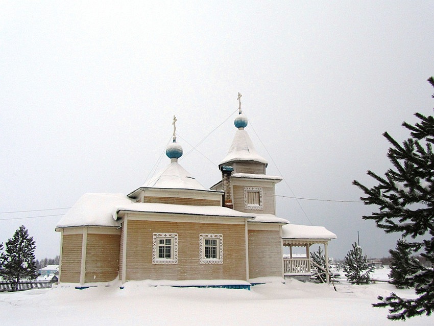 Смольниковская (Курья). Церковь иконы Божией Матери 