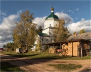 Козловская (Борки). Воскресения Христова, церковь