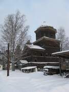 Козловская (Борки). Воскресения Христова, церковь