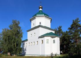 Козловская (Борки). Церковь Воскресения Христова