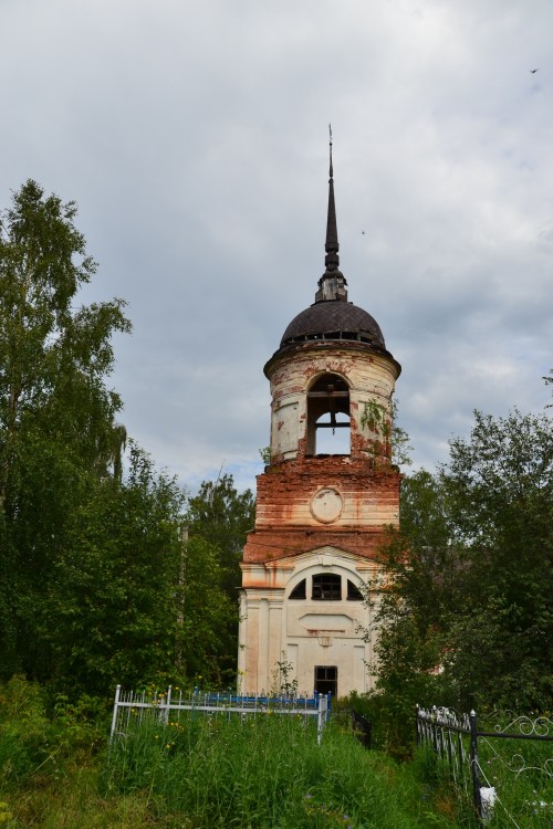 Церковь Вознесения Господня, Возгрецовская (Ростовское) (Вельский район, Архангельская область). архитектурные детали