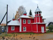 Церковь Георгия Победоносца, вид с востока<br>, Долматово, Вельский район, Архангельская область
