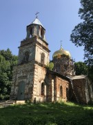 Церковь Николая Чудотворца, Вид храма после установки купола из нитрид-титана<br>, Яцыно, Конотопский район, Украина, Сумская область