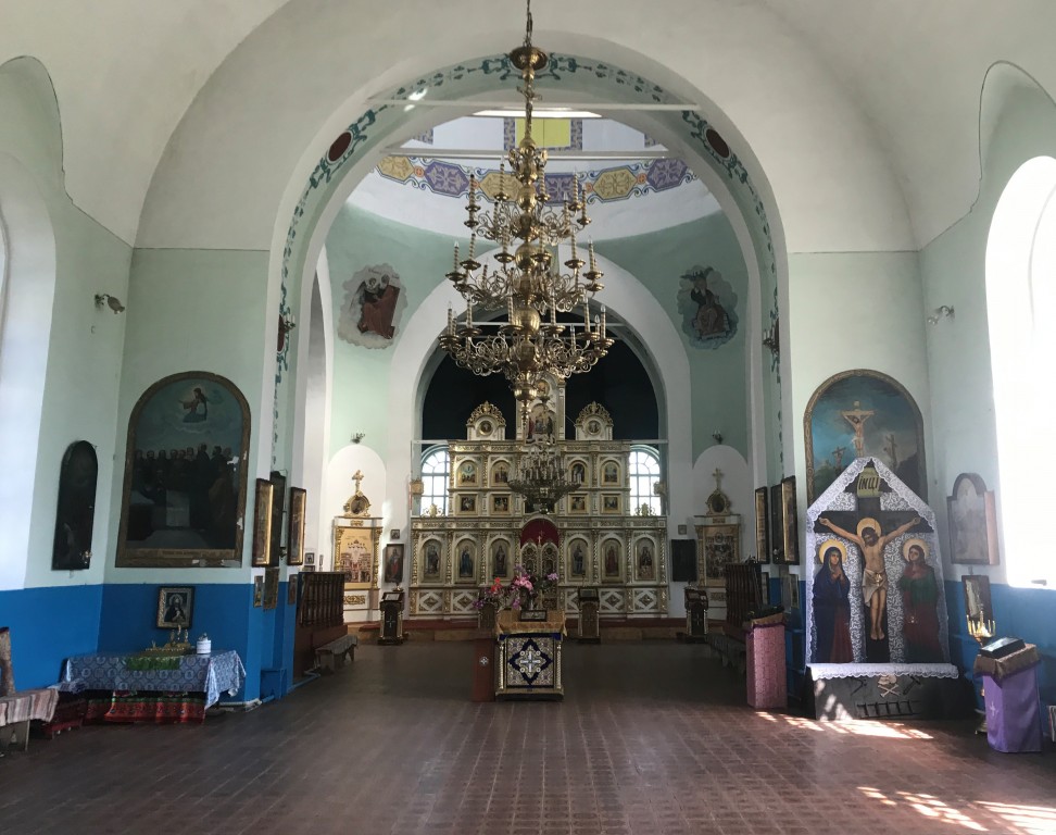 Новая Слобода. Церковь Рождества Пресвятой Богородицы. интерьер и убранство