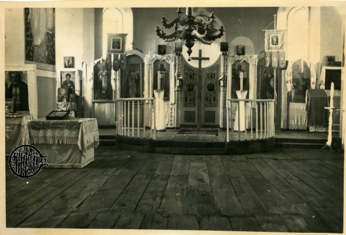 Вощинино. Церковь Успения Пресвятой Богородицы. архивная фотография, Фото 1960-х из моего личного архива